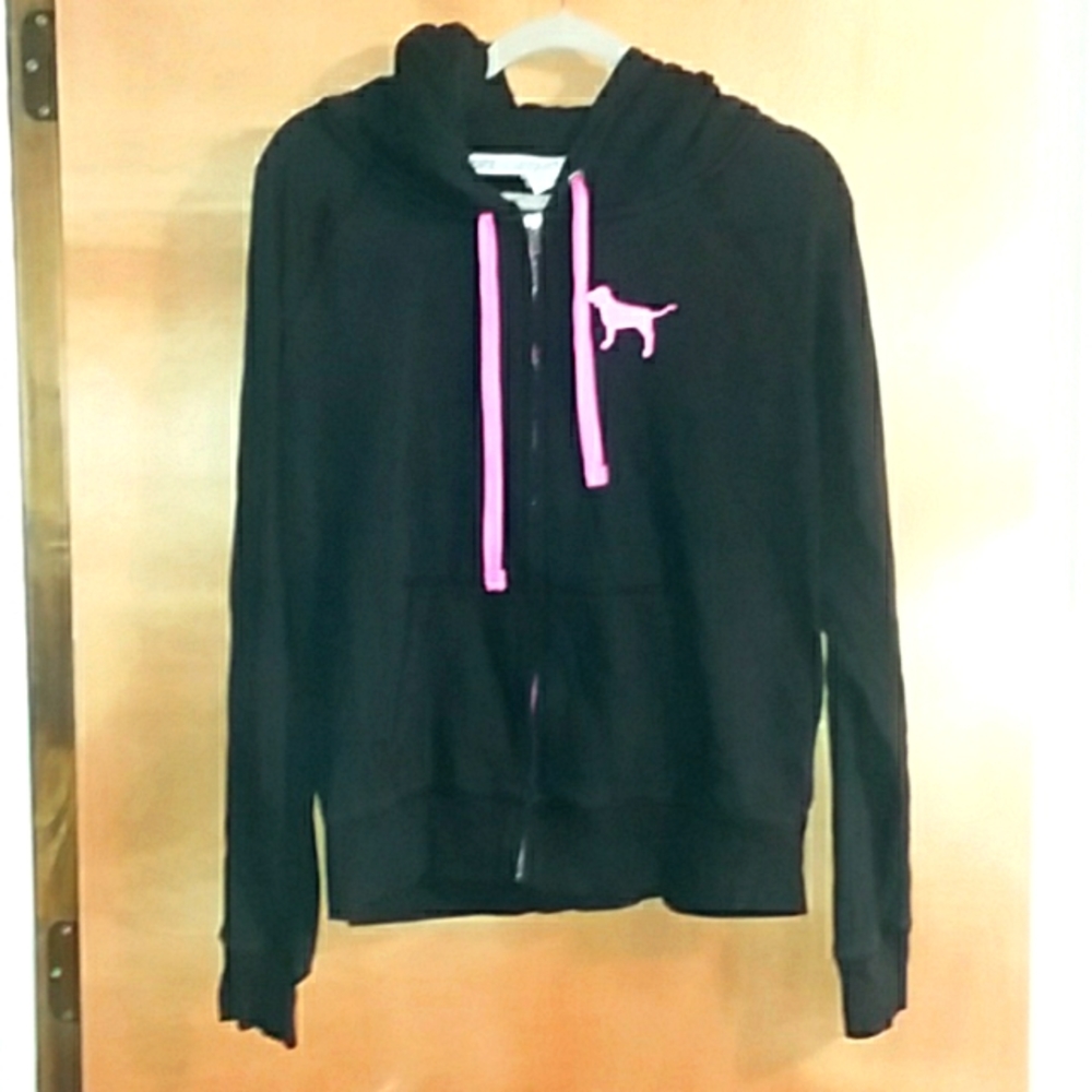 Women size L pink hoodie